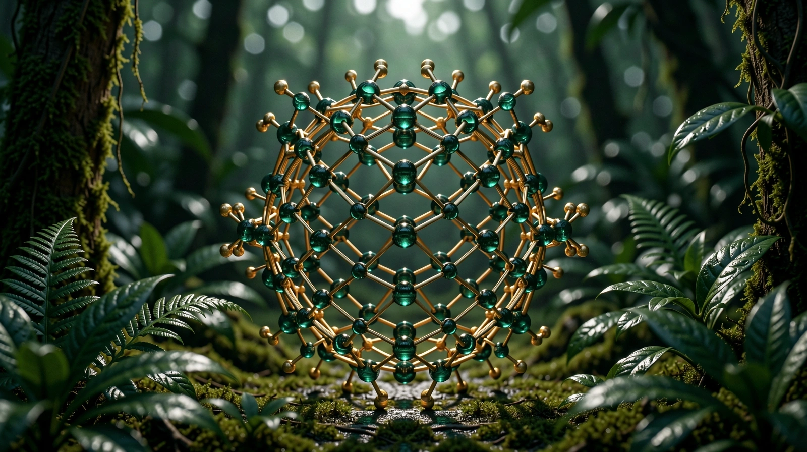 Molecular structure representation